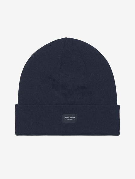 Jack & Jones Jack & Jones Frost férfi sötétkék sapka és sál szett
