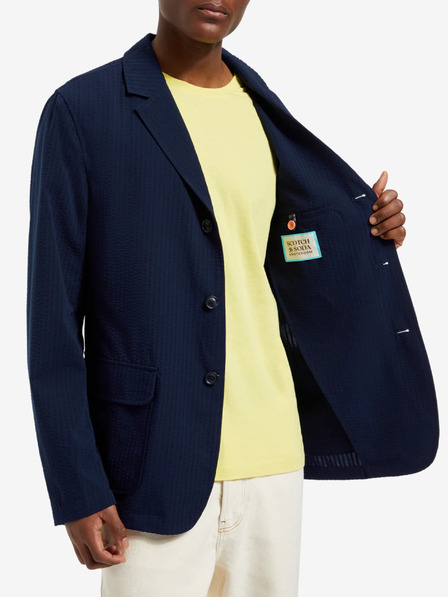 Scotch & Soda Sötétkék férfi Scotch & Soda Unconstructed kabát