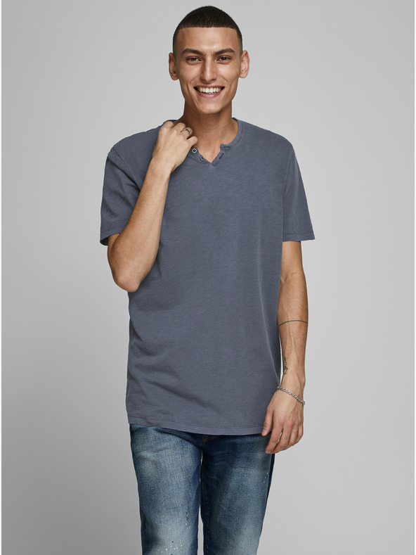 Jack & Jones Kék Jack & Jones férfi basic póló