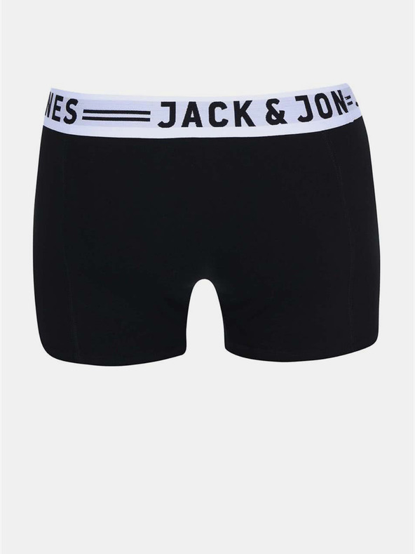 Jack & Jones Három darabos fekete Jack & Jones Sense férfi boxeralsó készlet