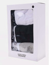 Jack & Jones Három darabos szett Jack & Jones Sense boxeralsó fehér, fekete és szürke színben.