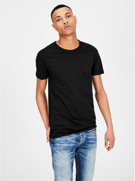 Jack & Jones Fekete basic póló Jack & Jones Basic