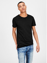 Jack & Jones Fekete basic póló Jack & Jones Basic