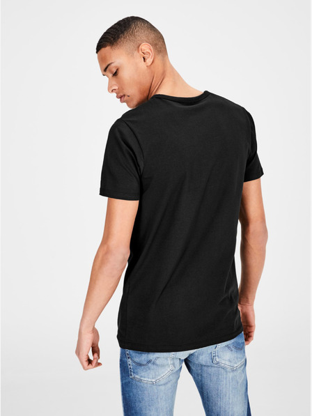 Jack & Jones Fekete basic póló Jack & Jones Basic