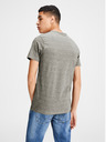 Jack & Jones Szürke csíkos basic póló Jack & Jones Basic