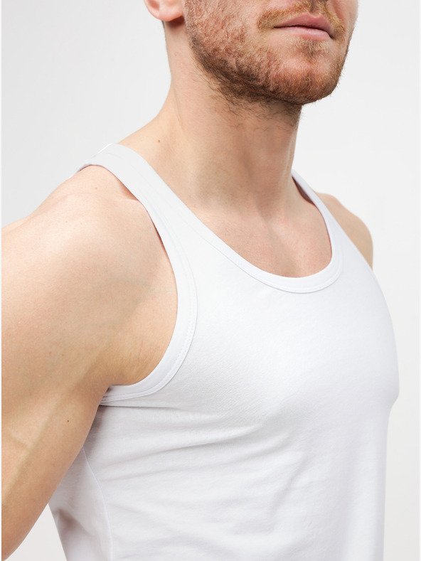 Jack & Jones Fehér férfi basic póló Jack & Jones