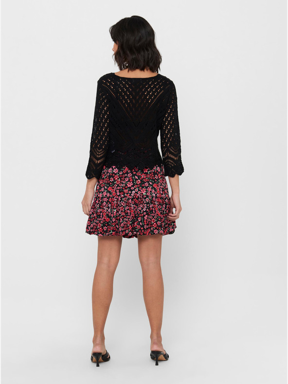 Jacqueline de Yong Fekete rövid pulóver JDY-New Sun