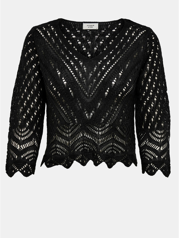 Jacqueline de Yong Fekete rövid pulóver JDY-New Sun