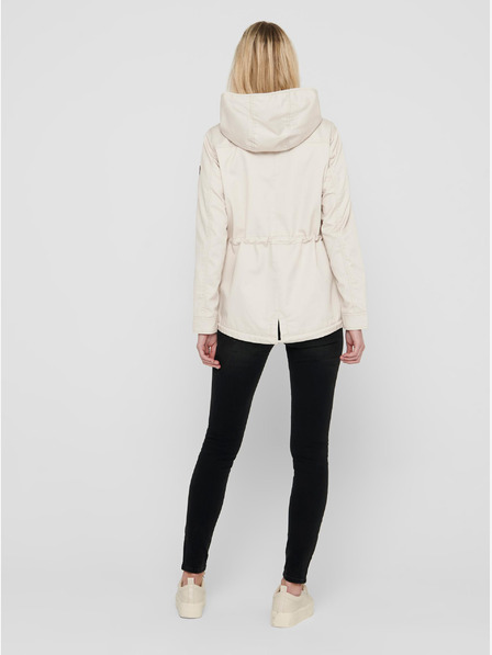 ONLY Krémszínű parka ONLY Lorca
