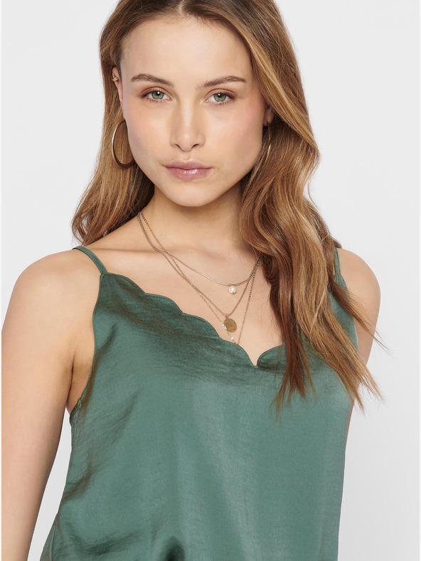 ONLY Zöld felső ONLY Debbie