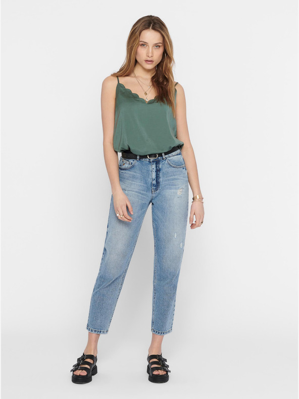 ONLY Zöld felső ONLY Debbie