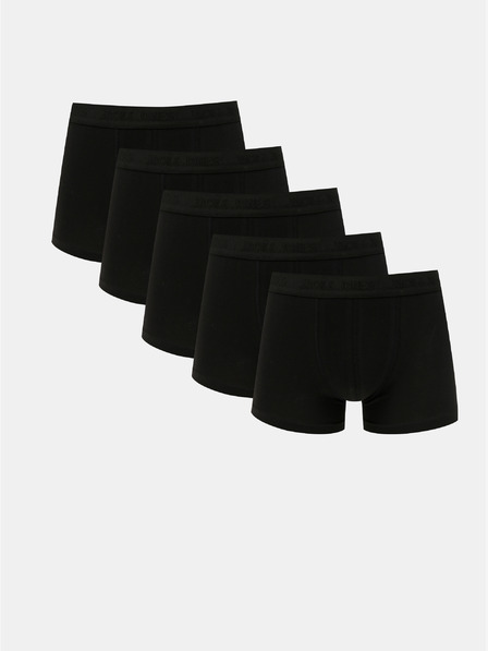 Jack & Jones Öt darabos fekete Jack & Jones Tone boxeralsó készlet