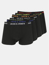 Jack & Jones Hét darabos fekete Jack & Jones Basic boxeralsó szett