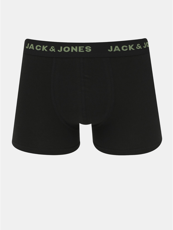 Jack & Jones Hét darabos fekete Jack & Jones Basic boxeralsó szett
