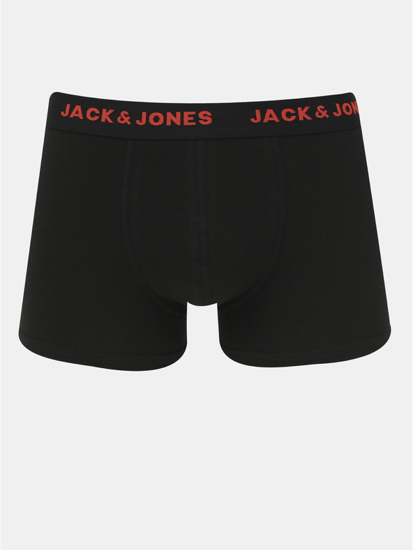 Jack & Jones Hét darabos fekete Jack & Jones Basic boxeralsó szett