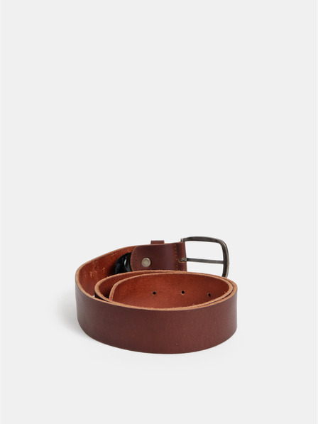 Jack & Jones Sötétbarna bőr férfi Jack & Jones Paul öv