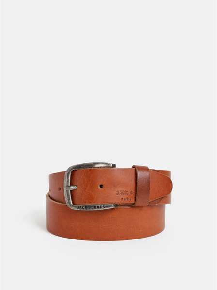 Jack & Jones Barna bőr férfi öv Jack & Jones Paul