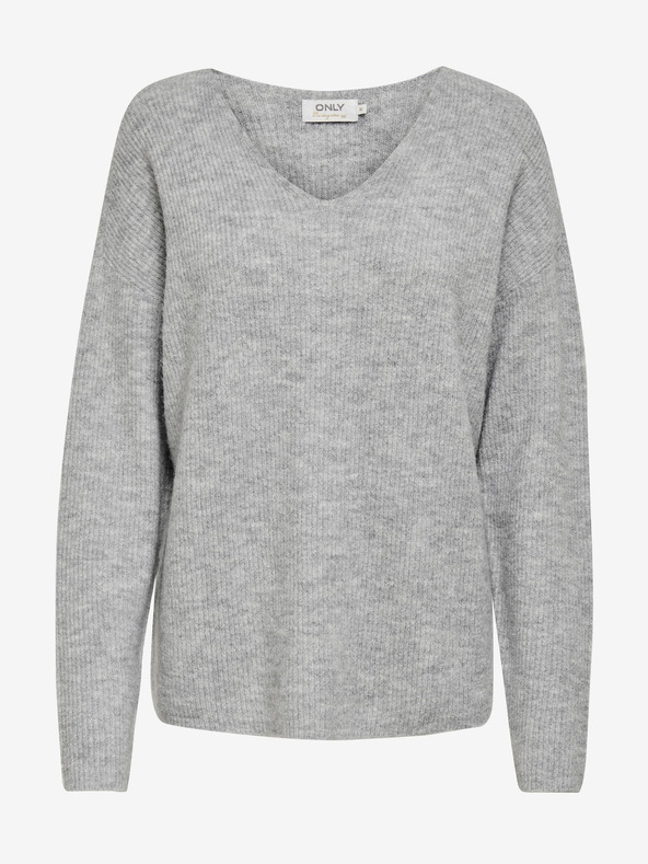 ONLY Világosszürke ONLY Camilla pulóver