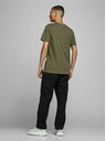 Jack & Jones Khaki színű alap póló Jack & Jones Organic