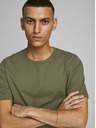 Jack & Jones Khaki színű alap póló Jack & Jones Organic