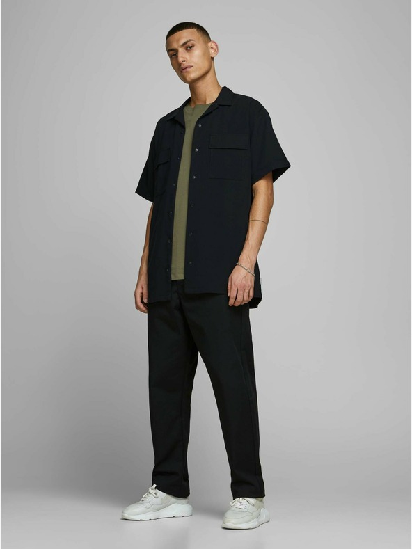 Jack & Jones Khaki színű alap póló Jack & Jones Organic