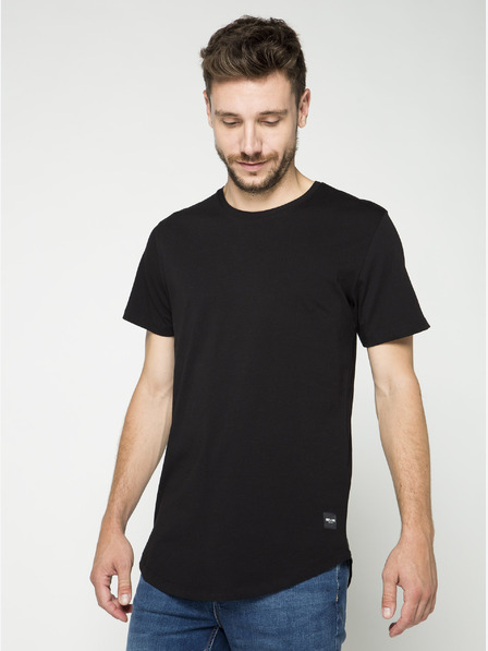 ONLY & SONS Fekete basic póló ONLY & SONS Matt