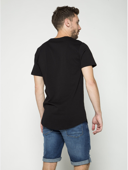 ONLY & SONS Fekete basic póló ONLY & SONS Matt