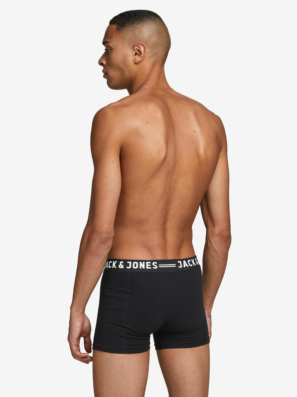 Jack & Jones Három darab fekete Jack & Jones Sense boxer készlet