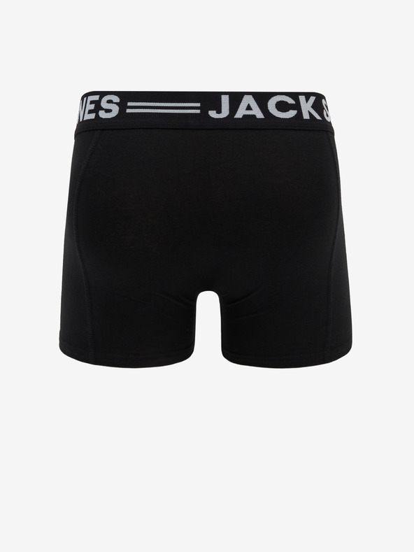 Jack & Jones Három darab fekete Jack & Jones Sense boxer készlet