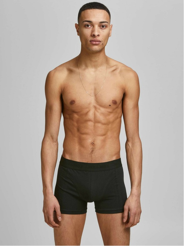 Jack & Jones Három darab fekete Jack & Jones boxeralsó