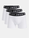 Jack & Jones Három darabos férfi fehér Jack & Jones Sense boxeralsó készlet