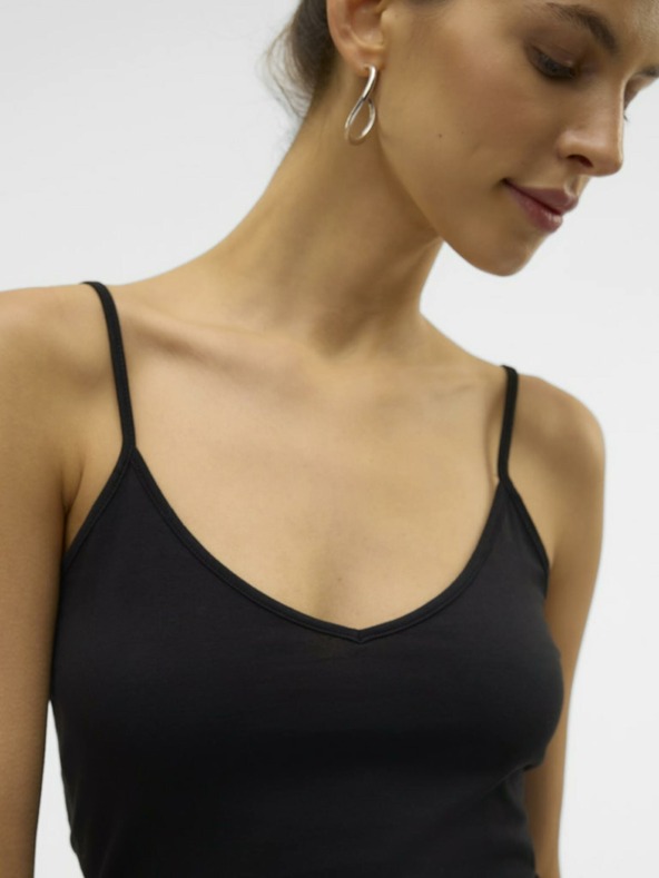 Vero Moda Fekete női basic tank top VERO MODA Maxi My