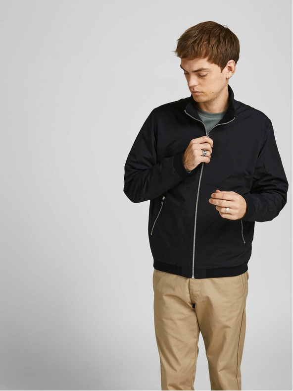 Jack & Jones Fekete Jack & Jones Rush kabát