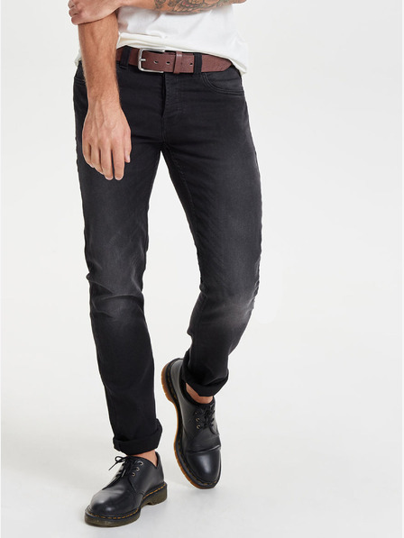 ONLY & SONS Fekete slim fit farmer ONLY & SONS Loom