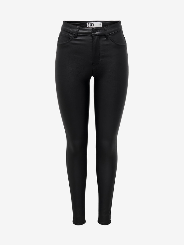 Jacqueline de Yong Fekete skinny fit nadrág JDY New Thunder kivitelben