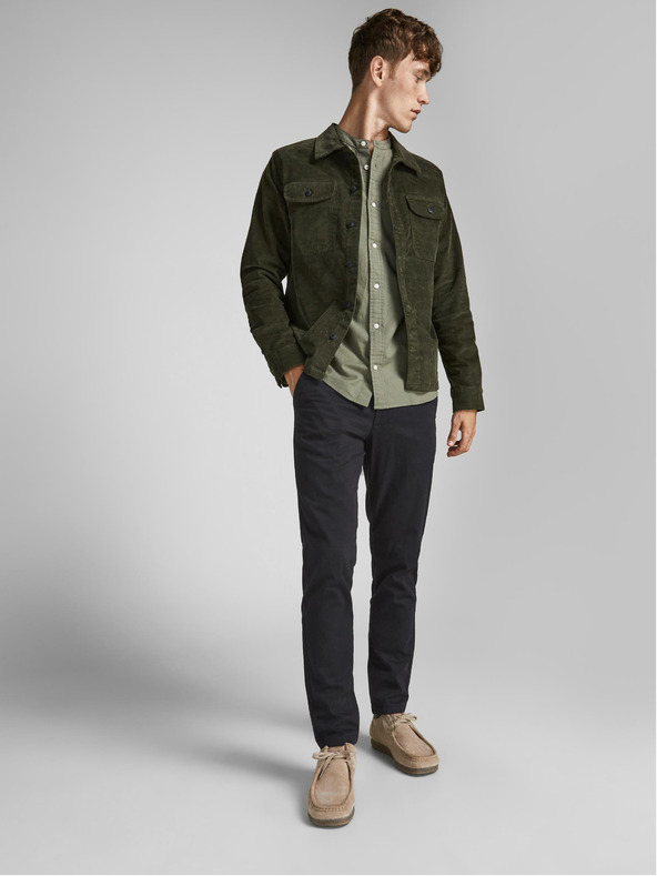 Jack & Jones Fekete chino nadrág Jack & Jones Marco