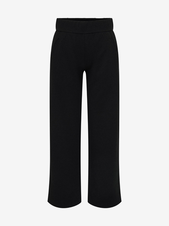 Jacqueline de Yong Fekete széles szárú nadrág JDY Louis