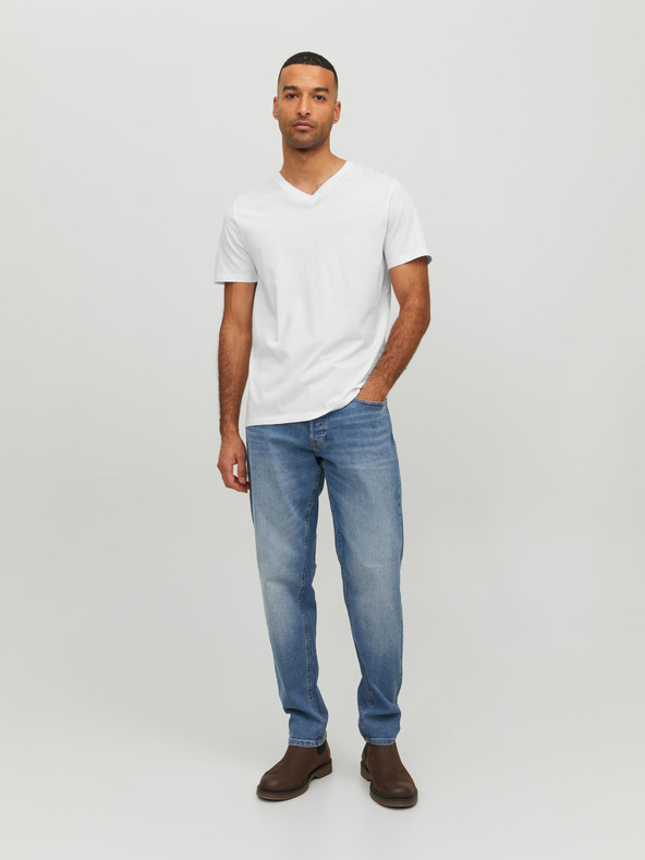 Jack & Jones Fehér Jack & Jones férfi basic póló