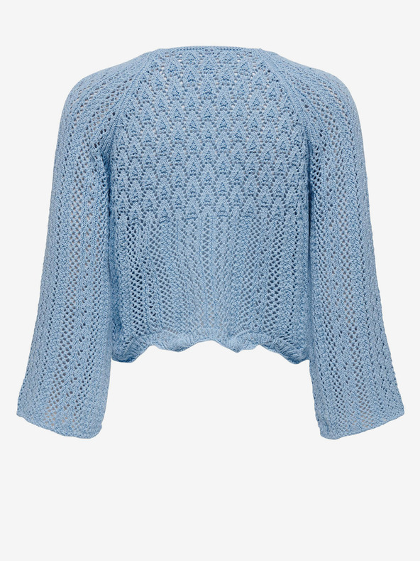 ONLY Kék női szabott pulóver ONLY Nola Nola