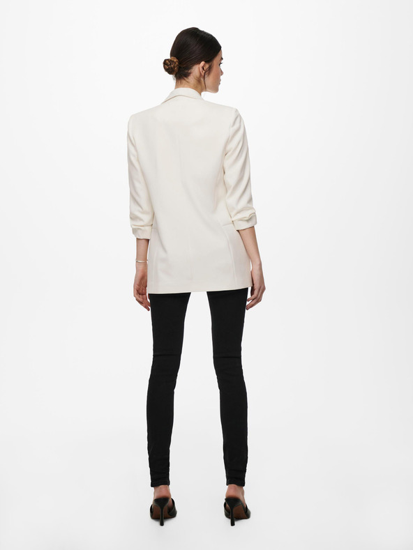 ONLY Krémszínű női kabát ONLY Elly