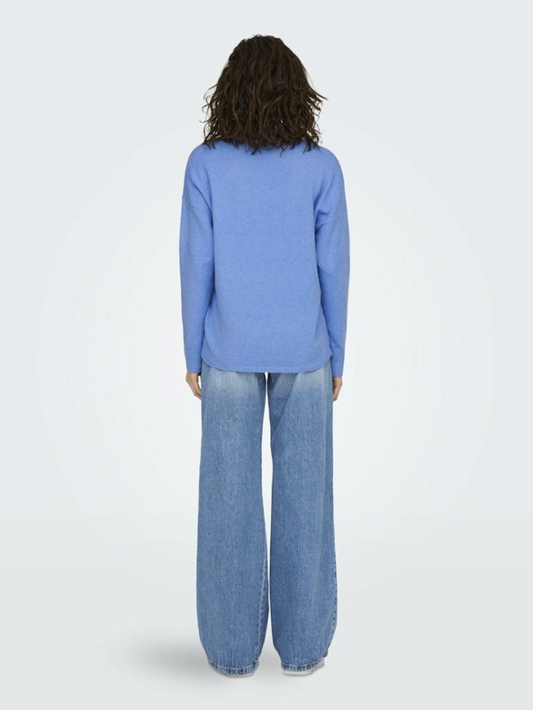 ONLY Kék női könnyű, laza pulóver ONLY Rica