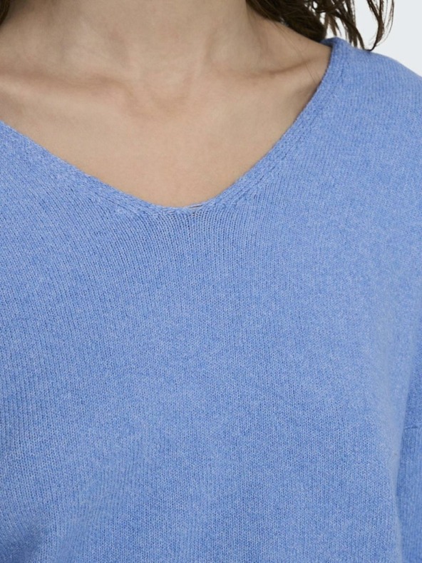 ONLY Kék női könnyű, laza pulóver ONLY Rica