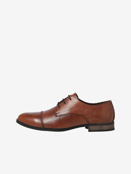 Jack & Jones Barna férfi bőr félcsizma Jack & Jones Raymond Raymond férfi bőr félcsizma