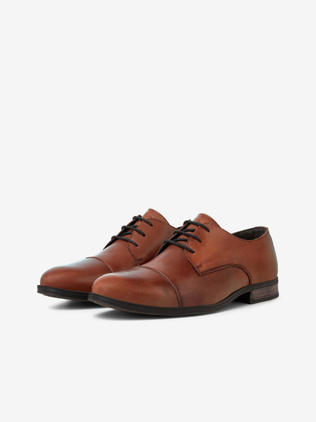 Jack & Jones Barna férfi bőr félcsizma Jack & Jones Raymond Raymond férfi bőr félcsizma