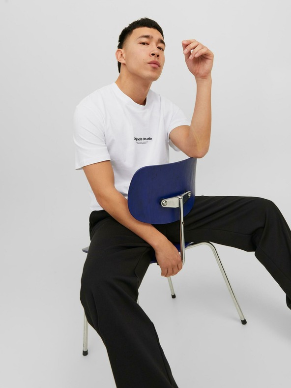 Jack & Jones Fehér férfi Jack & Jones Vesterbo póló