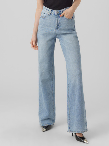 Vero Moda Világoskék női széles szabású VERO MODA Tessa Tessa női farmer