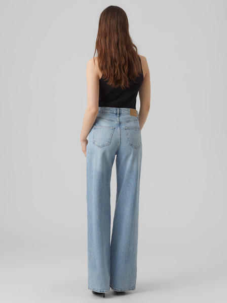 Vero Moda Világoskék női széles szabású VERO MODA Tessa Tessa női farmer