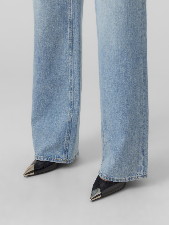 Vero Moda Világoskék női széles szabású VERO MODA Tessa Tessa női farmer