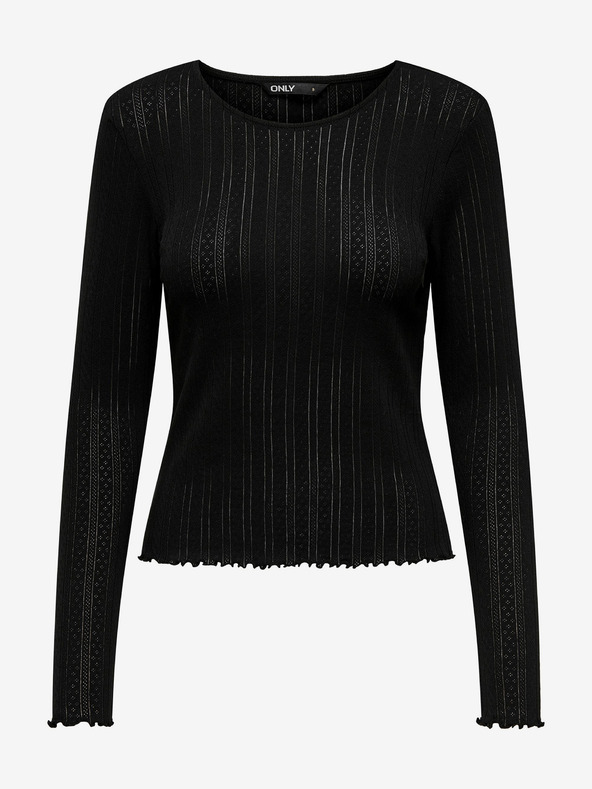 ONLY Fekete női hosszú ujjú ing ONLY Carlotta
