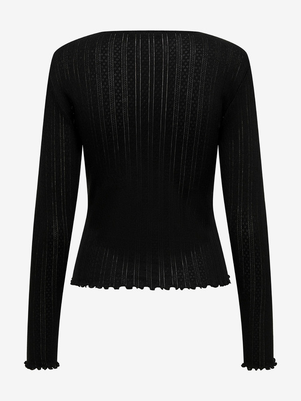 ONLY Fekete női hosszú ujjú ing ONLY Carlotta